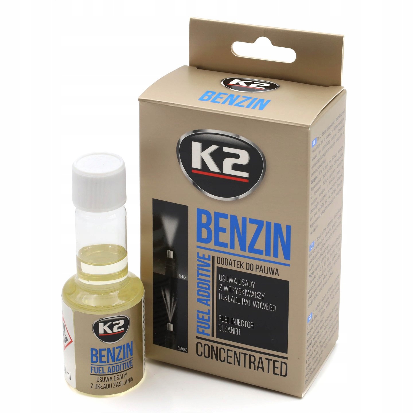 

Czyszczenie Wtrysków Benzyna K2 Benzin T311 50ml