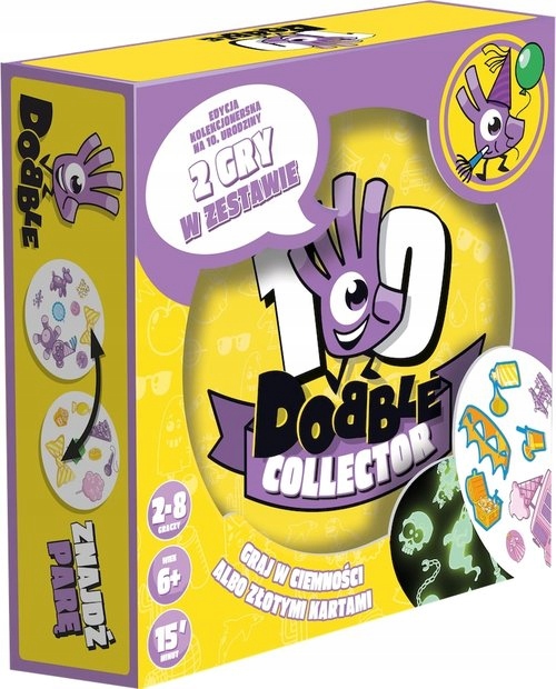 Dobble Collector Gra Planszowa Rodzinna 2 Gry