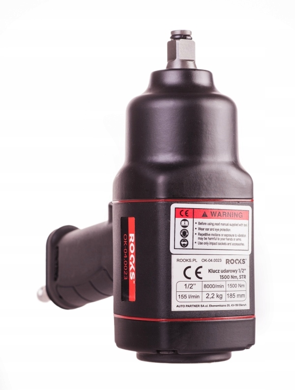 ROOKS KLUCZ UDAROWY 1/2", 1500 NM, STR Marka Rooks