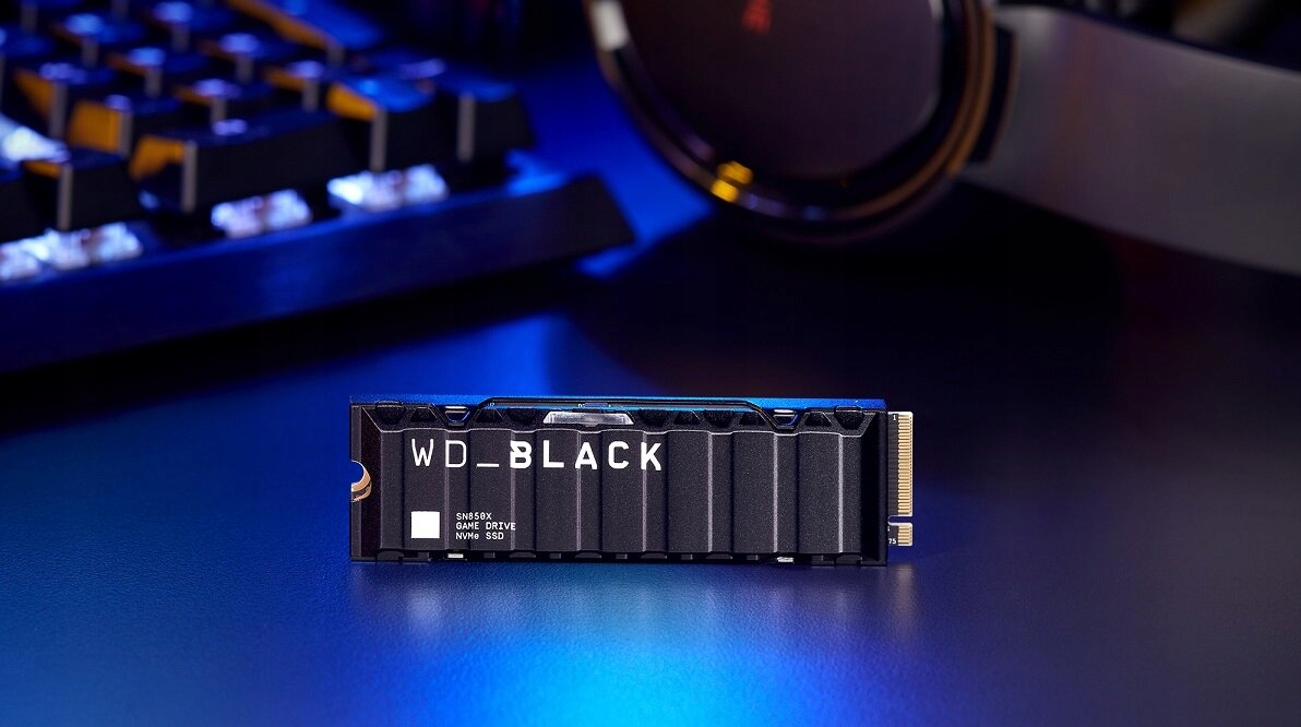 Dysk WD Black SN850X 1TB SSD (z radiatorem) Format dysku M.2