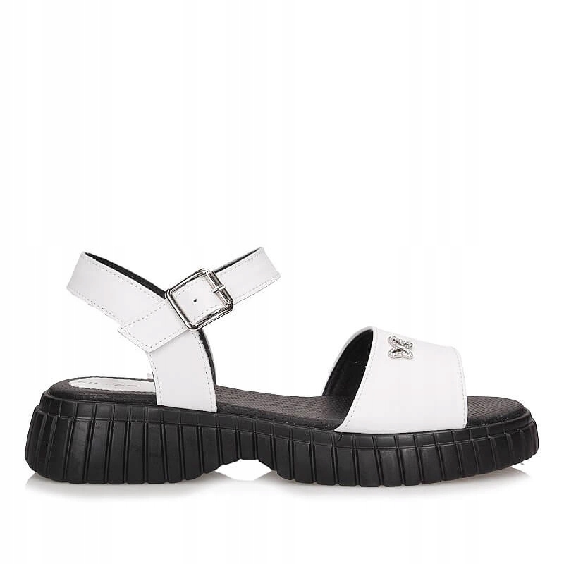 Klasické dámské kožené sandály Filippo DS6811/25 Wh