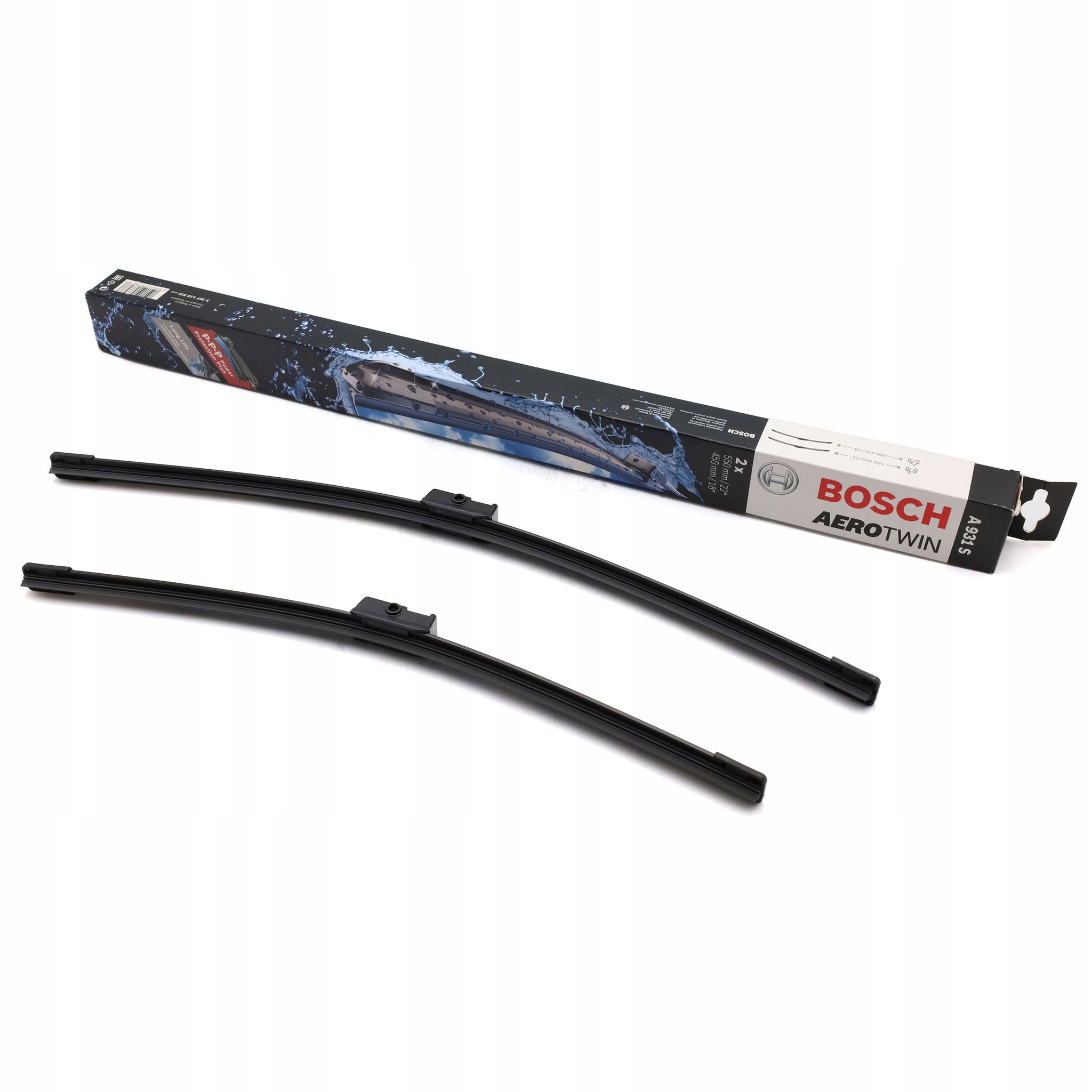 Wycieraczki Bosch Aerotwin A931S 550/450mm 3397118931 do Opel Astra H