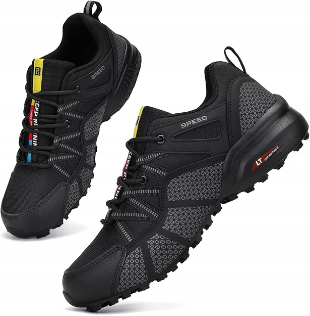 Keep Running Pánské Sportovní Boty Černé Nízké 45 6_A