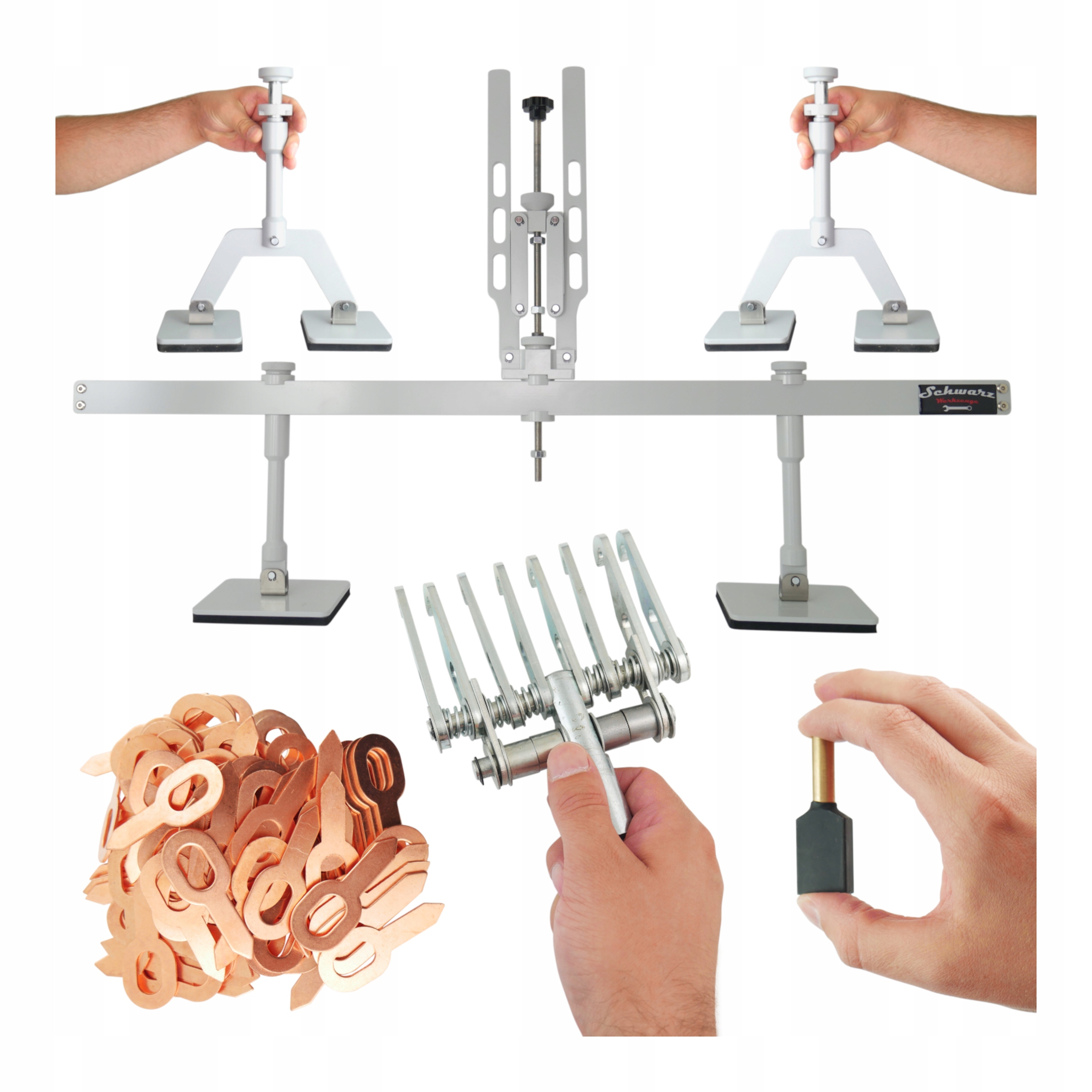 Puller Panelový 1100mm Páka Rameno spotter Špon elektroda pro bity Bity