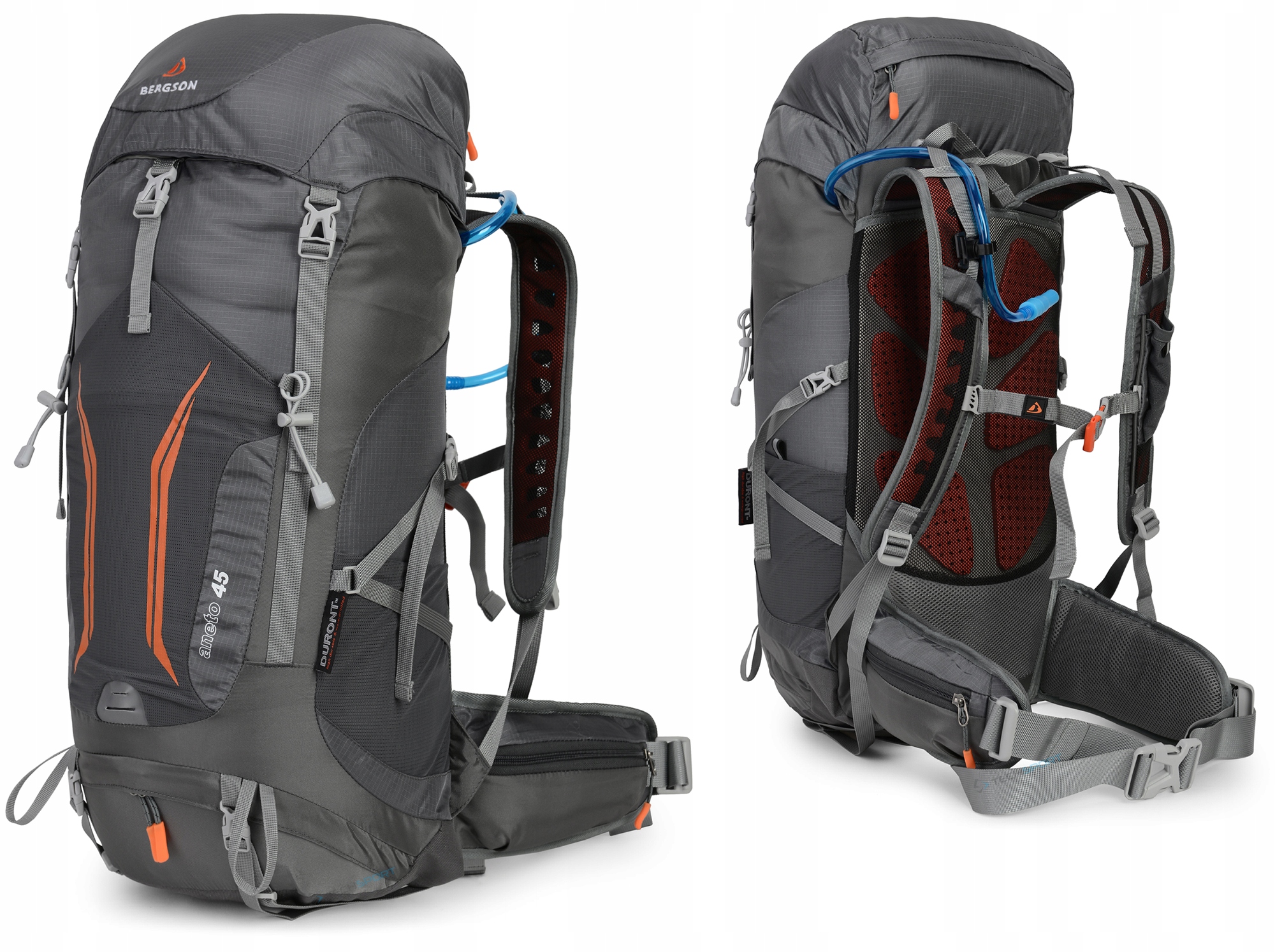 

Pojemny Plecak Trekkingowy Bergson Aneto 45L