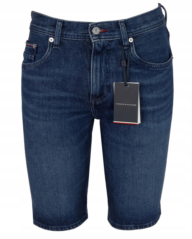 Tommy Hilfiger, kraťasy džínové kraťasy, tmavě modré, velikost 29