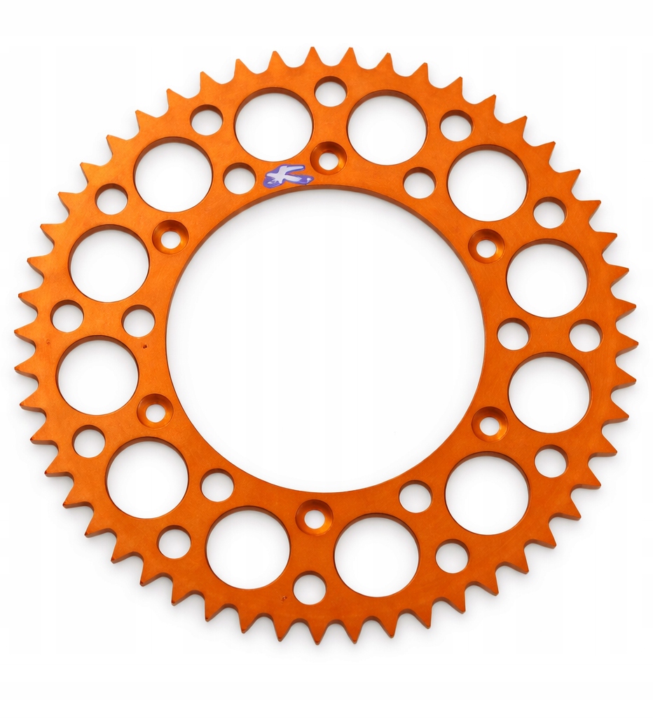 Zadné Ozubené Koleso Renthal 50T Oranžové Ktm 125 250 660 200SX Exc
