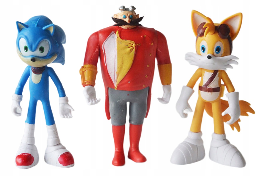 SONIC TEAM THE HEDGEHOG DUŻE FIGURKI ZESTAW 6 SZT Код производителя SO2490