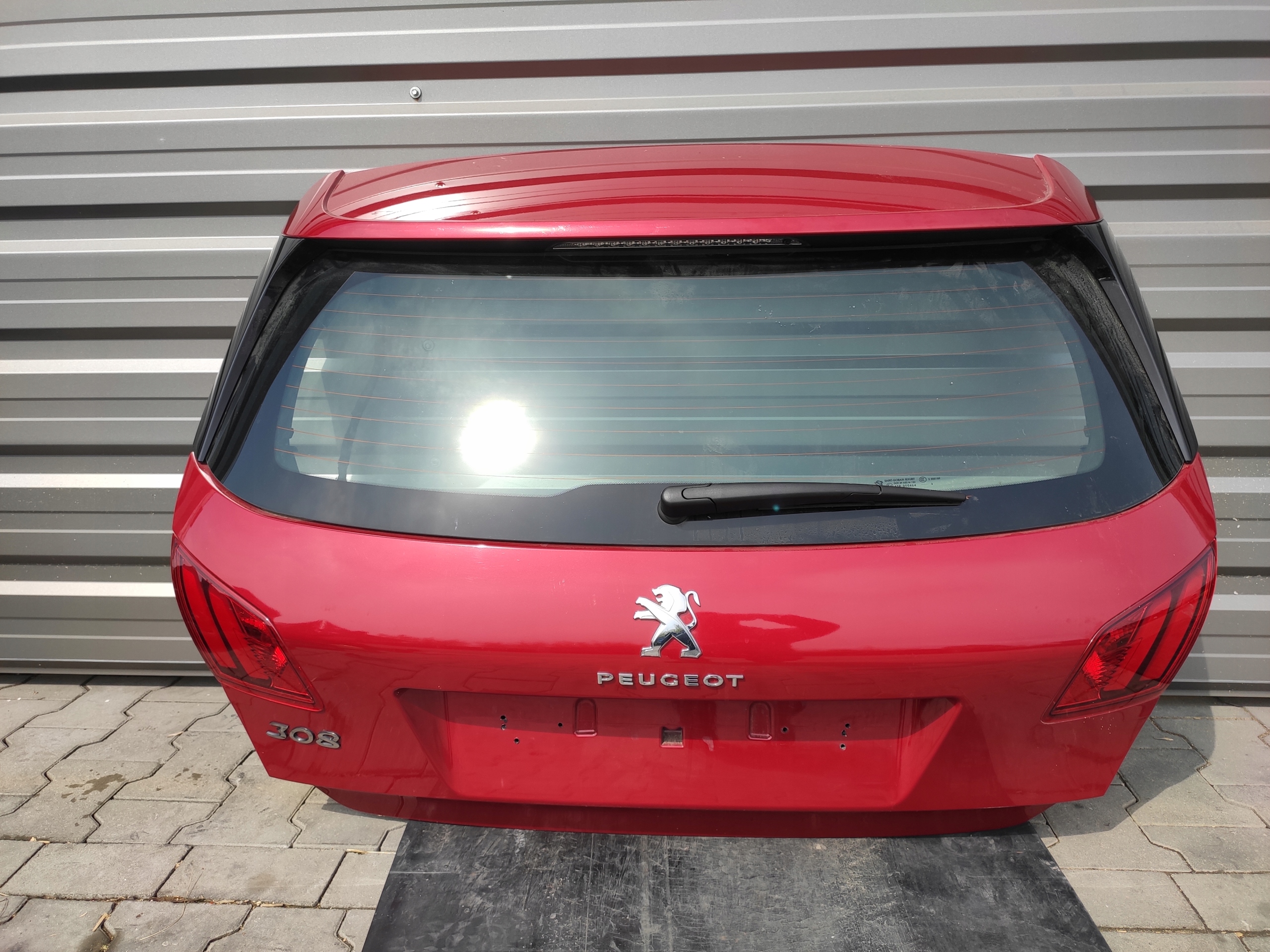 PEUGEOT 308 T9 HB KLAPA TYLNA TYŁ