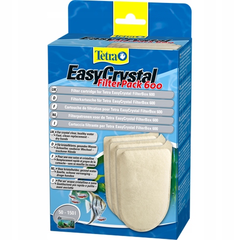 

Tetra EasyCrystal Filter Pack 600 wkład gąbkowy
