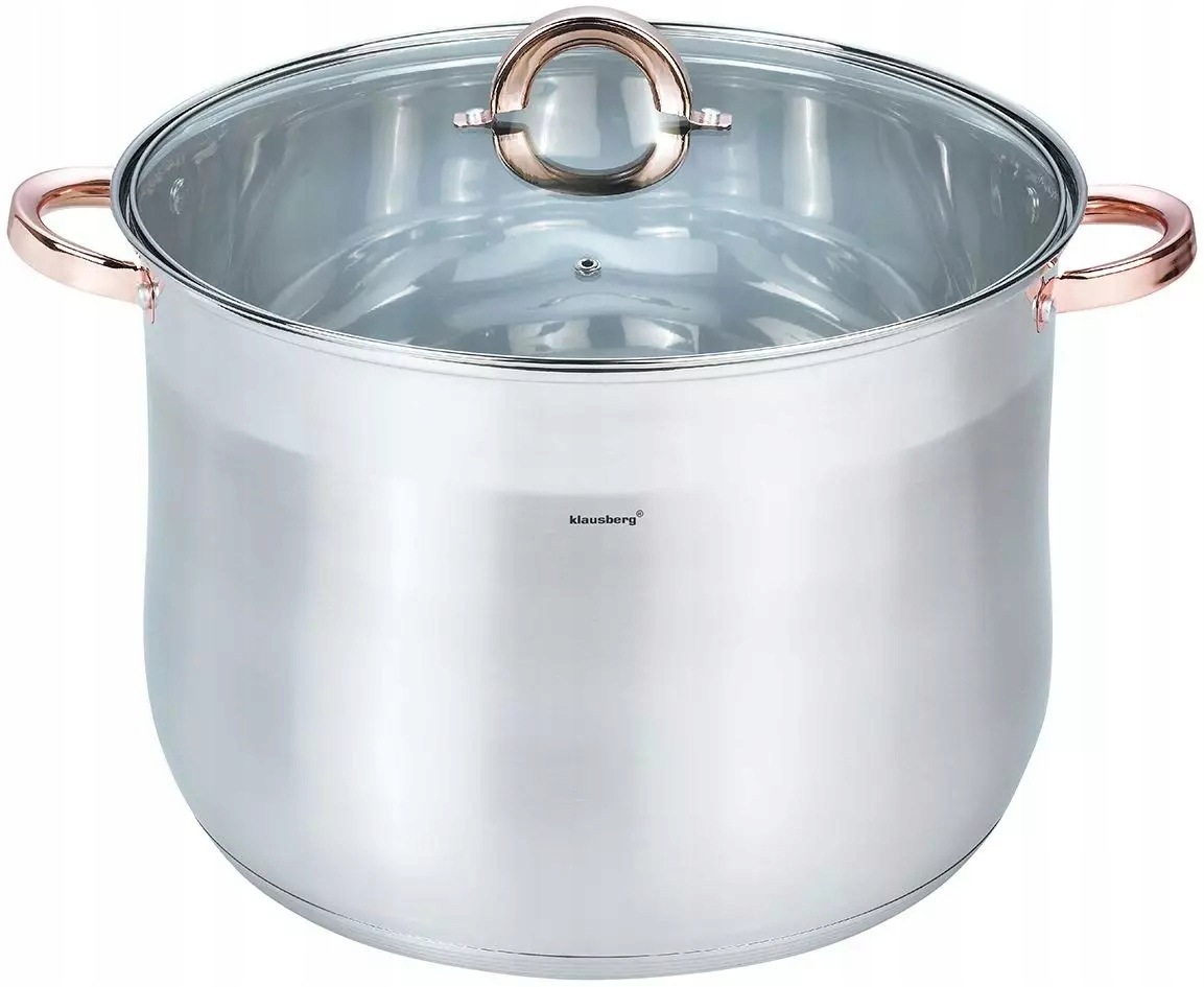 Hrnec s víkem, 22.4 l, Ø34 cm, Klausberg, KB-7798