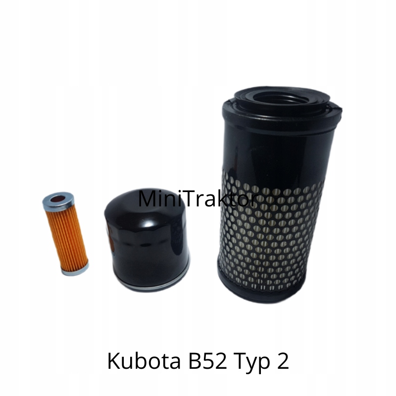 Kubota B52 - Typ 2 - Komplet/Zestaw filtrów