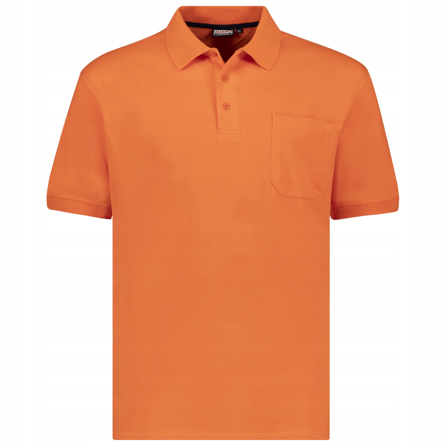 Adamo polokošile pánská 139311 nadměrné velikosti 7XL oranžová