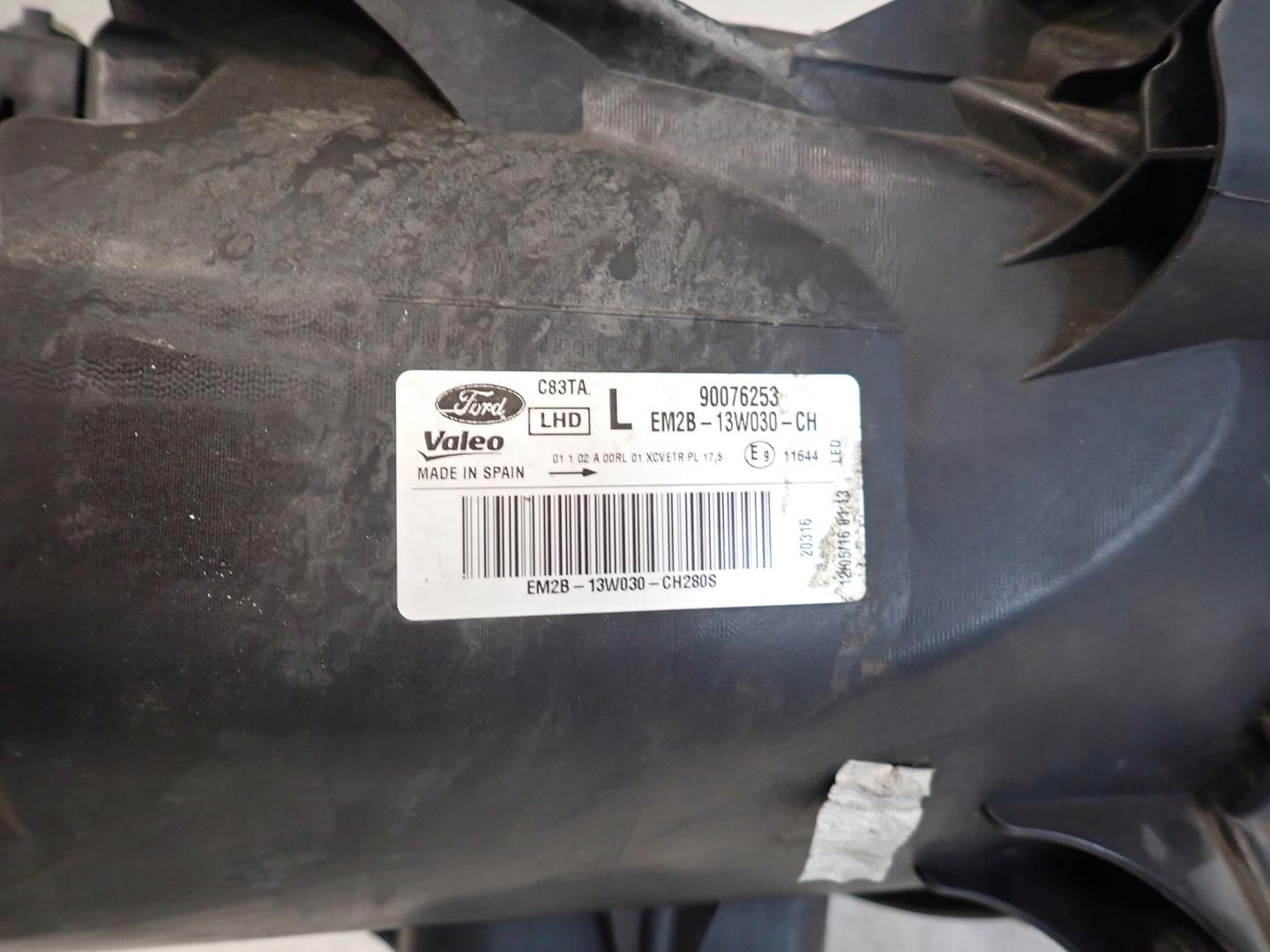 light front front left S-MAX MK2 2015- FULL LED EM2B-13W030-CH