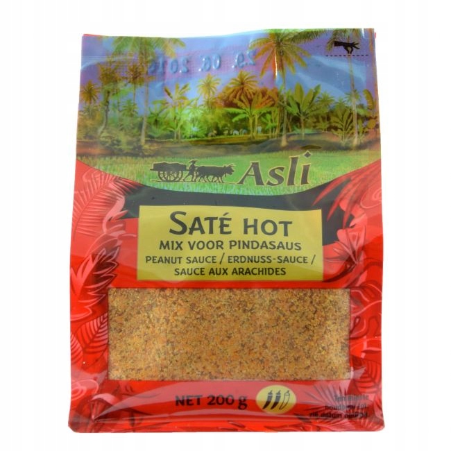 

Asli Sate Hot MIX Peanut Sauce Sos Orzechowy 200G