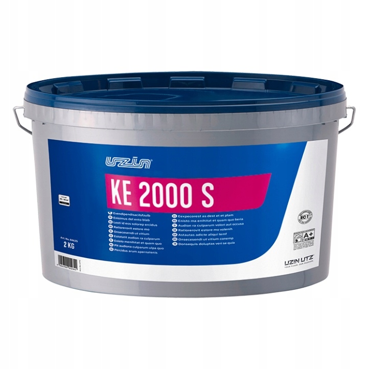 Uzin Ke 2000 S 2KG mocny klej do wykładzin Pcv