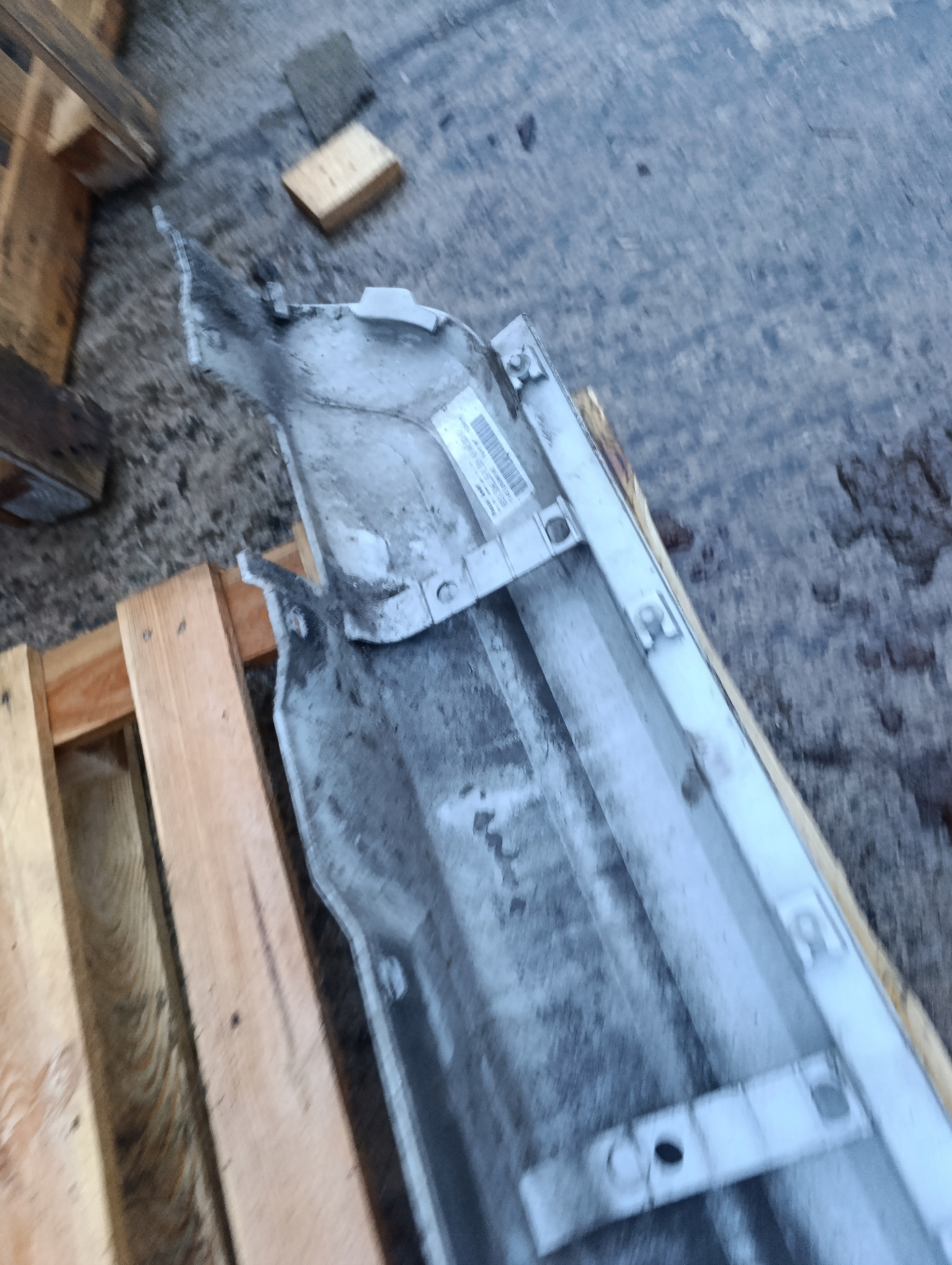 left or right moulding threshold BMW X3 X-3 E83 E-83 m-packet A300 ALPINWEISS