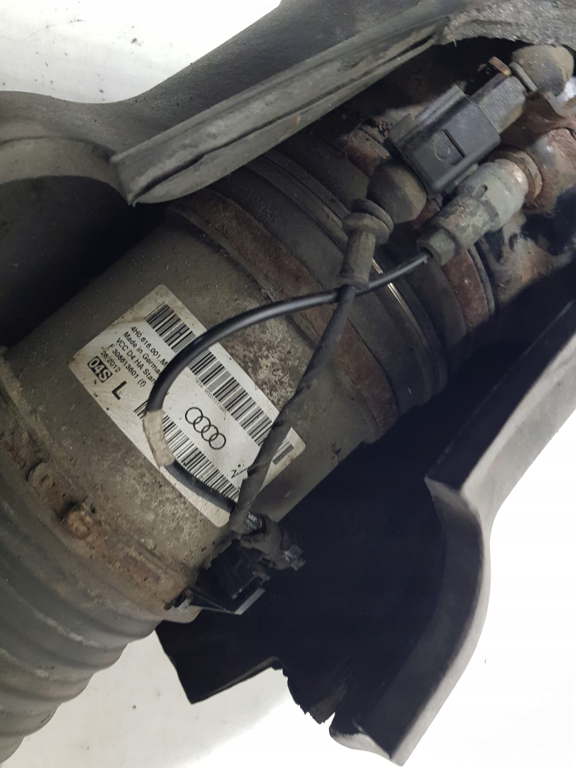 shock absorber left rear part AUDI A8 D4 4H 4H0616001M