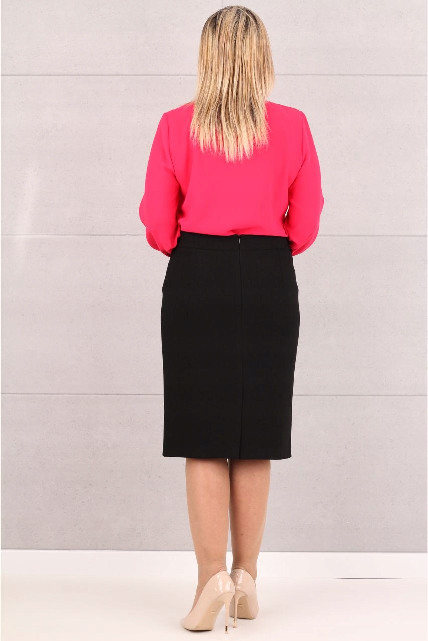 ELEGANCKA SPÓDNICA OŁÓWKOWA DUŻE ROZMIARY POLSKI PRODUCENT DO KOLAN Rozmiar 42