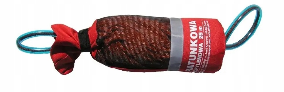 RZUTKA RATUNKOWA RATOWNICZA linka 25m AQUARIUS