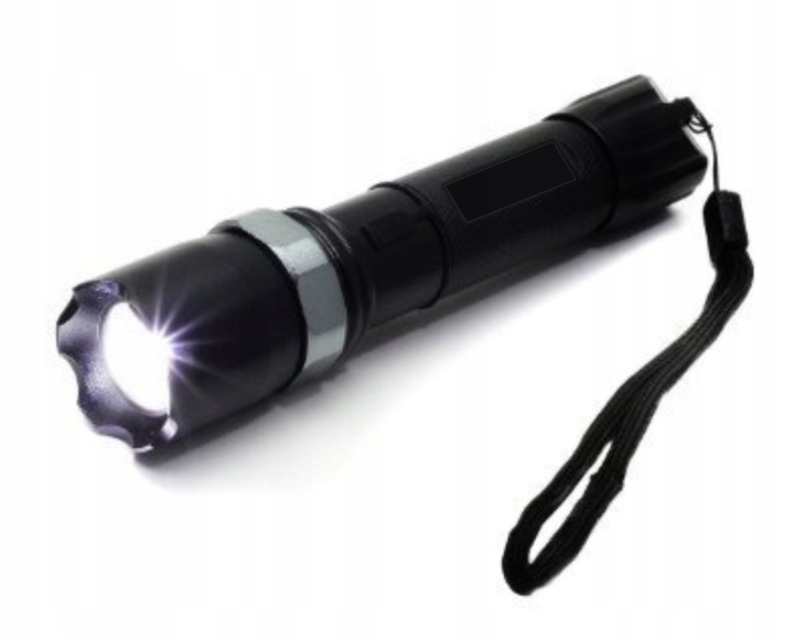 Latarka policyjna swat led cree xm-l t6 zoom 800m