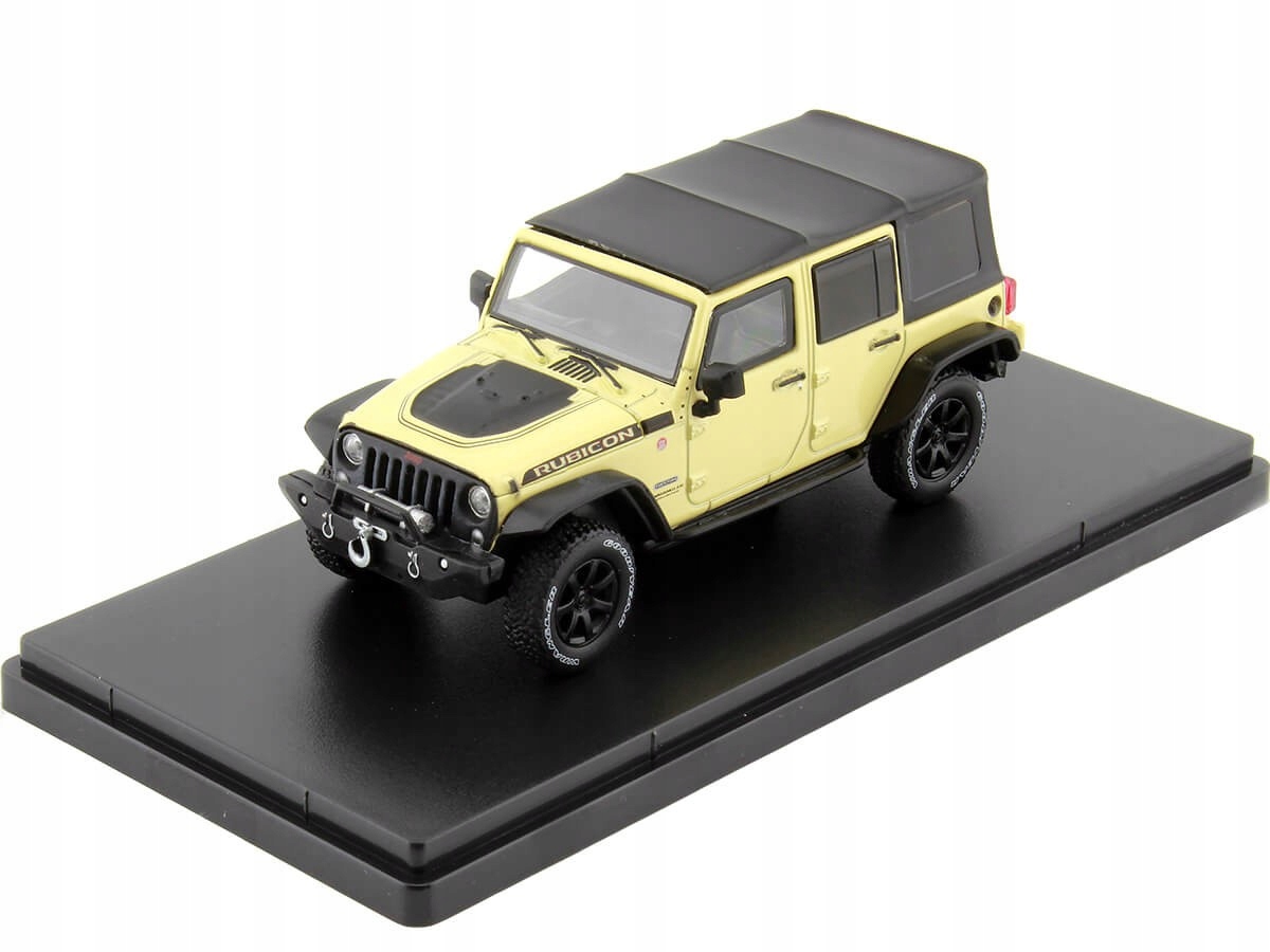 Greenlight 2018 Jeep Wrangler Unlimited Rubicon Recon Sand Yellow 1:43