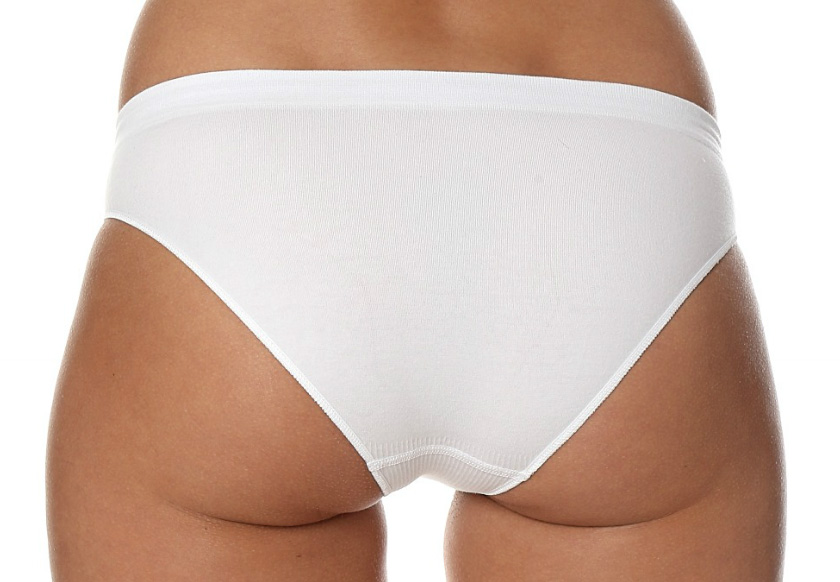 DAMSKIE BAWEŁNIANE MAJTKI BIKINI COMFORT BRUBECK Model BI10020A-001-XL