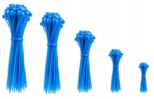 OPASKI ZACISKOWE TRYTKI NIEBIESKIE 2,5x60 100szt Rodzaj opaska zaciskowa