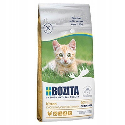 Bozita Kitten Grain free Chicken – suché krmivo pro koťata – 2 kg