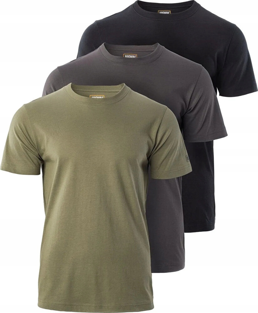 Pánské Taktické Tričko Magnum Basic T-shirt 3-PACK Bavlněné vel. S