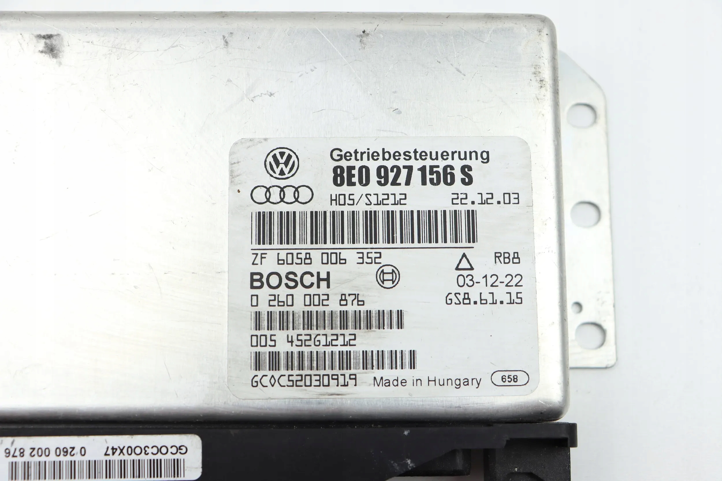 AUDI A4 B6 Bedienteil Getriebe getriebe AUTOMAT 8E0927156S 0260002876