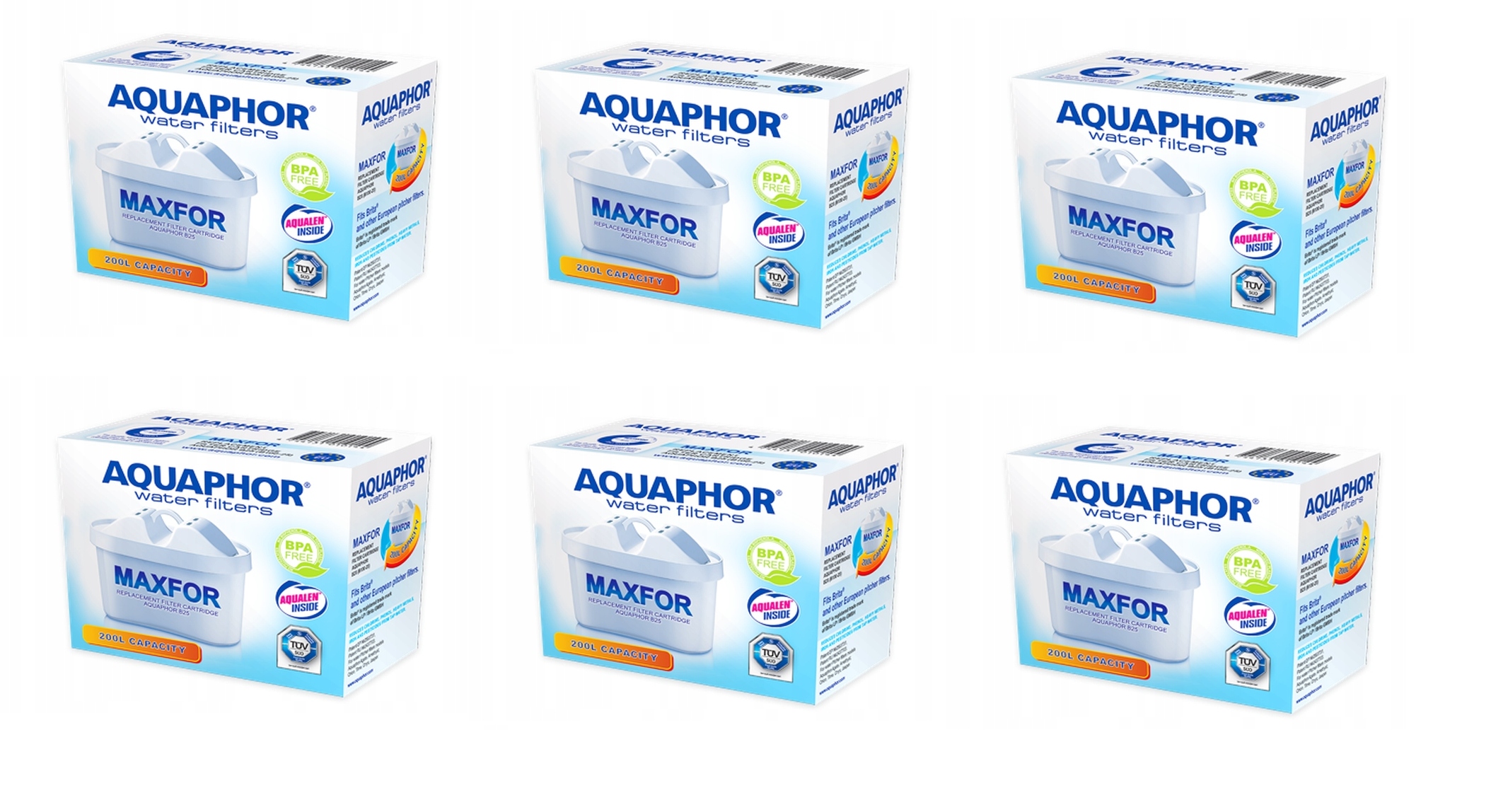 

Wkład filtr do wody Unimax Maxtra Aquaphor 6 szt.