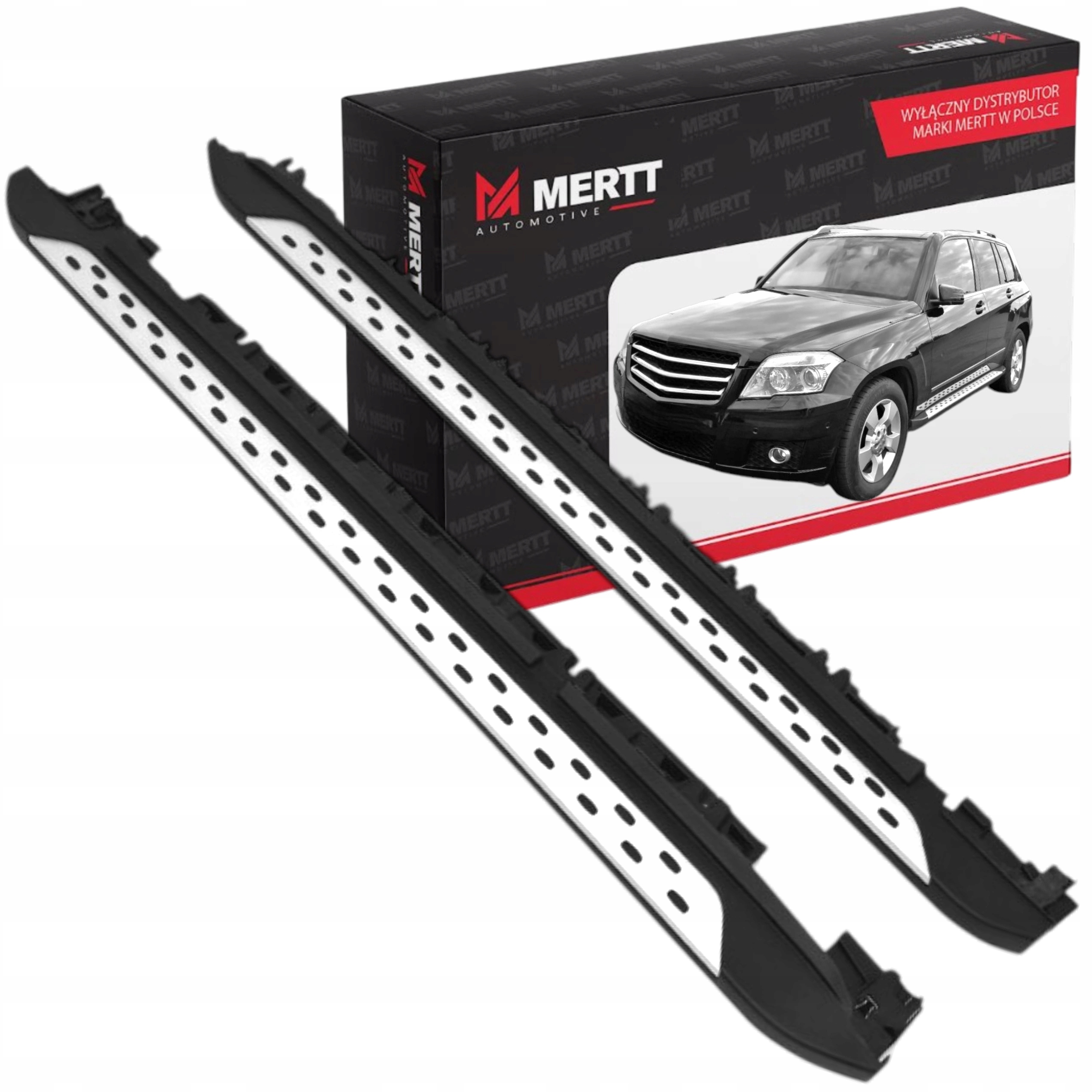 Boční Prahové Stupně Lišty, Krytky Prahu Mercedes Glk X204 2008-2016