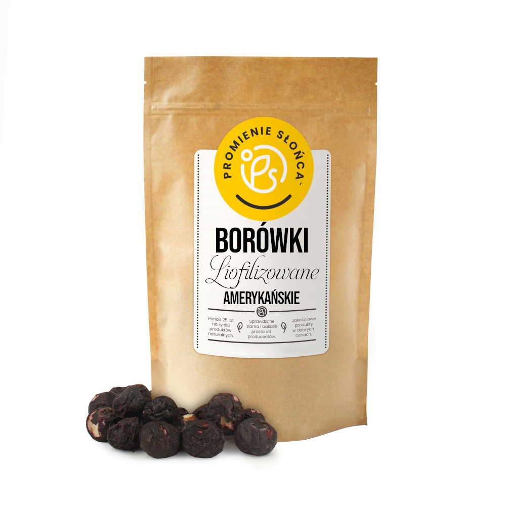 Borówki liofilizowane AMERYKAŃSKIE 30G