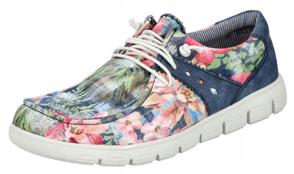 Rieker 44000-90 37 barevné tenisky mokasíny polobotky