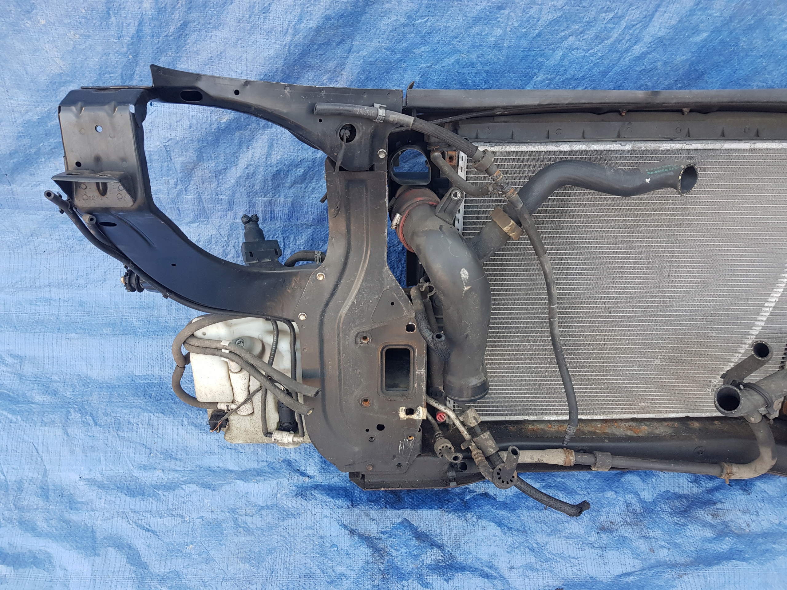 support panel for radiators radiator MERCEDES GL X164 4.0 4.2 CDI V8