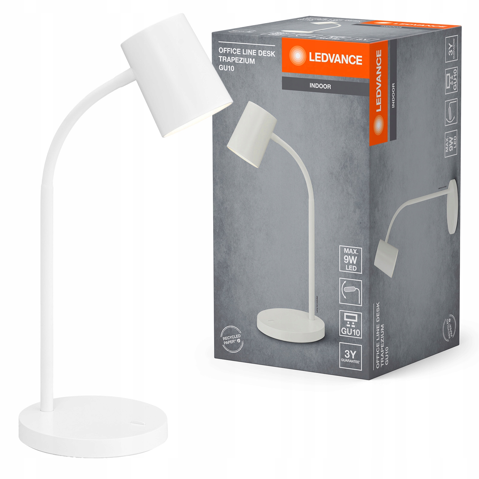 Stolní lampa Stojící stolní lampa GU10 Bílá Usb-c Office Line Ledvance