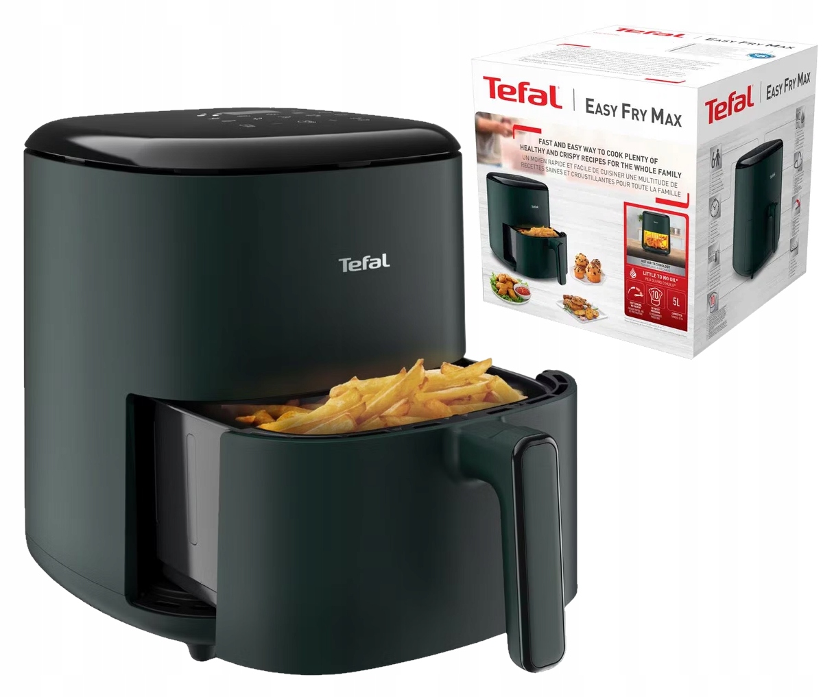 Frytkownica beztłuszczowa Tefal Easy Fry Max 1500W 5L EY245310