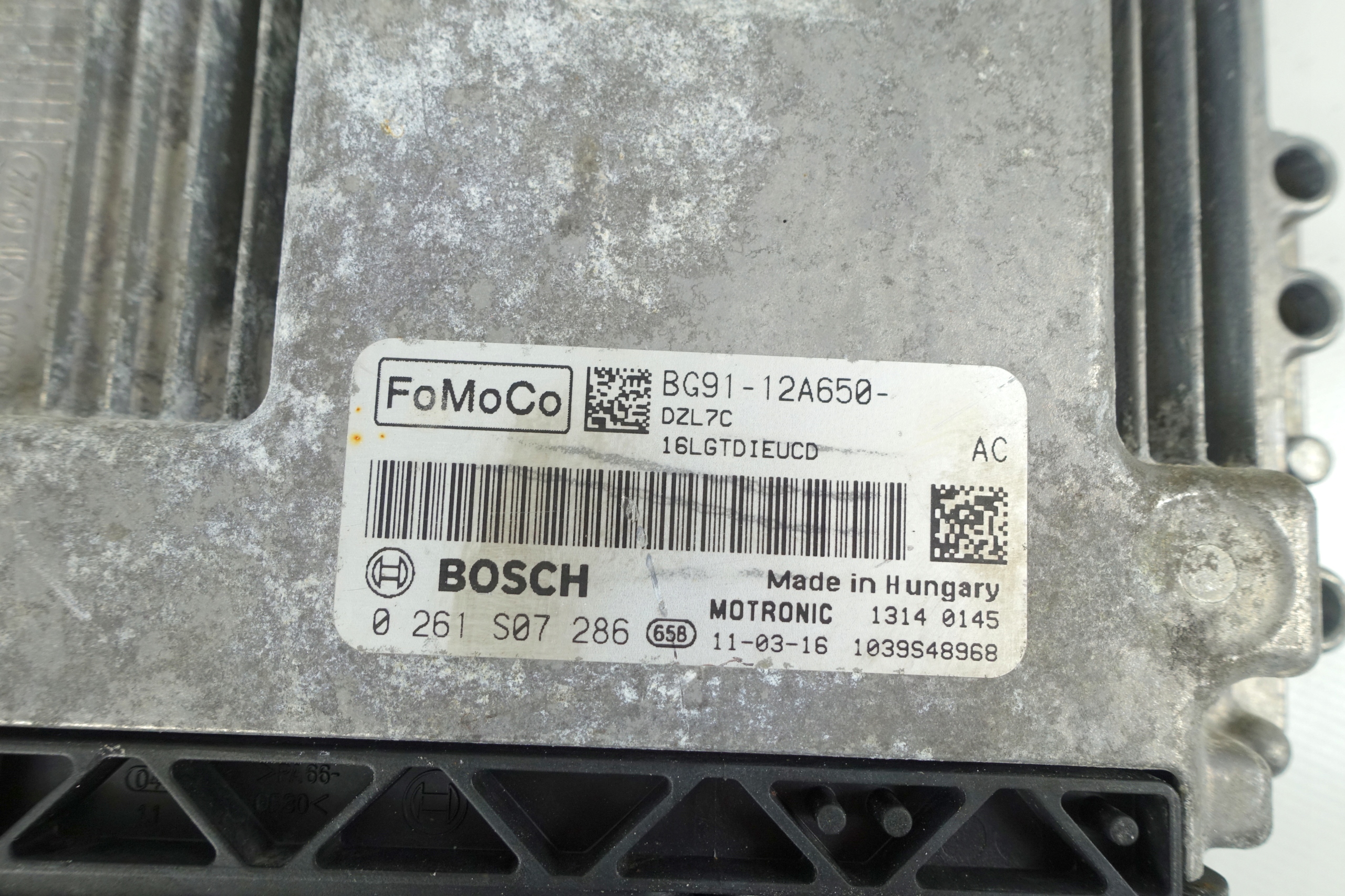 computer control unit FORD MONDEO IV 4 MK4 2.0 TDCI 0261S07286 BG91-12A650-AC