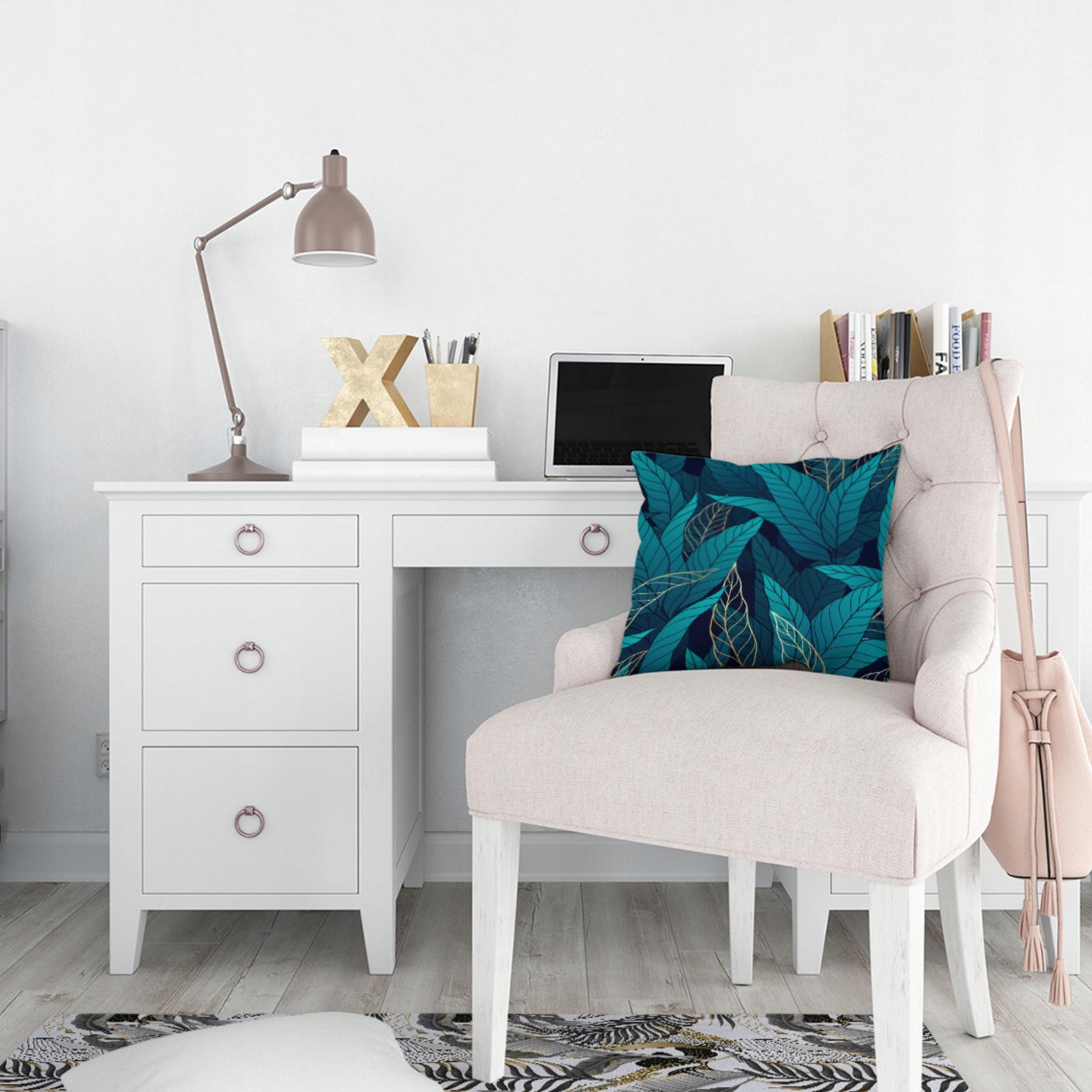 POSZEWKA NA PODUSZKĘ DEKORACYJNA 45x45 JASIEK 104 Wzór dominujący Inny wzór