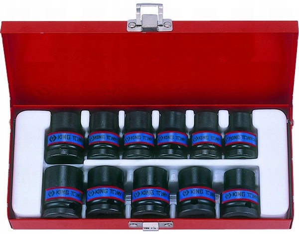 ZESTAW NASADEK UDAROWYCH 1/2 11cz. KRÓTKIE 6-kąt.