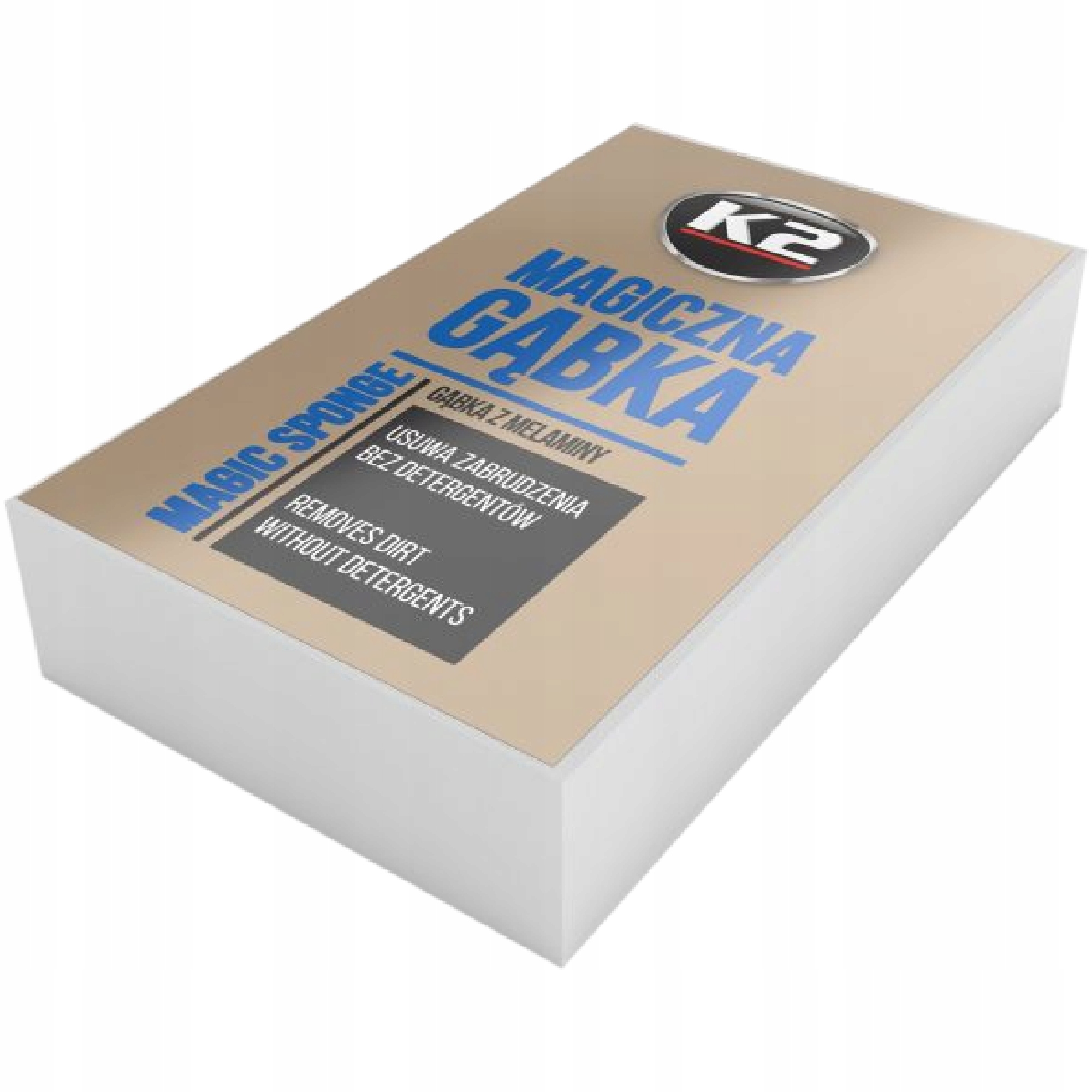 K2 Magiczna Gąbka usuwanie zabrudzeń