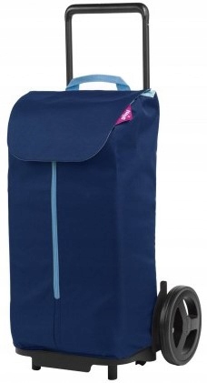 Nákupní Vozík Gimi Komodo Blue Italská Taška Na Kolečkách Skládací, Pevná
