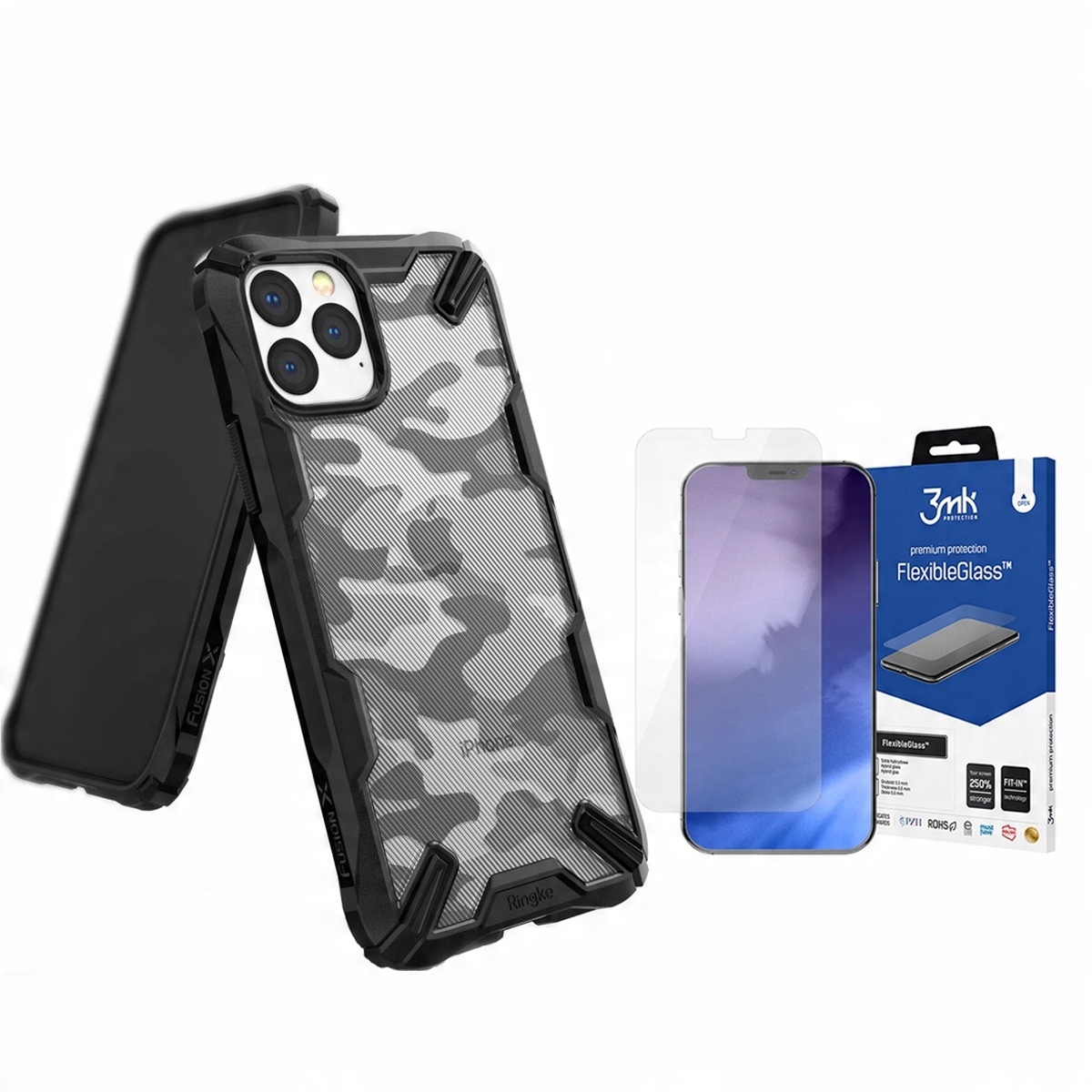 

Ringke Etui Case Do Iphone 12 Pro Max + Szkło 3MK