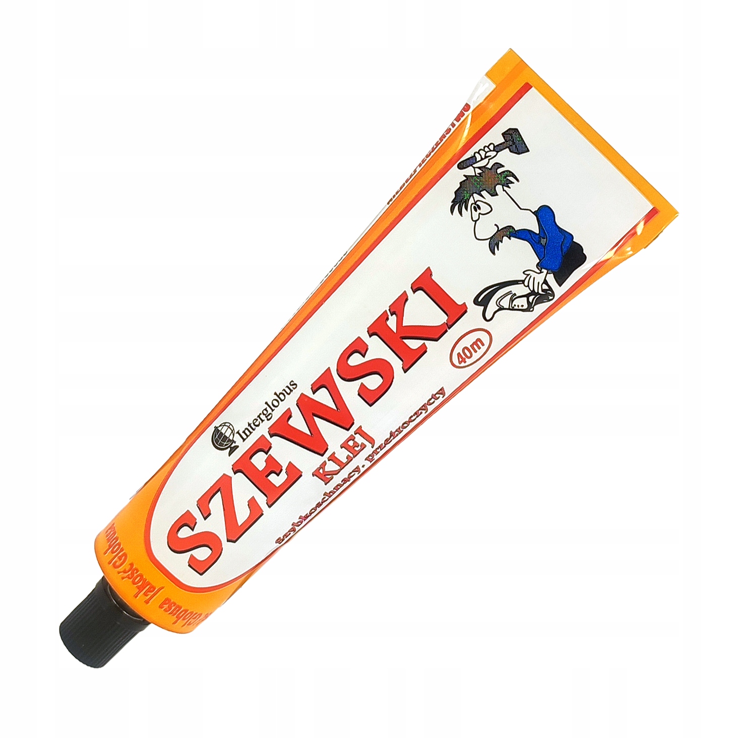 Klej Szewski do Butów Skóry Gumy Uniwersalny Przezroczysty 40ml