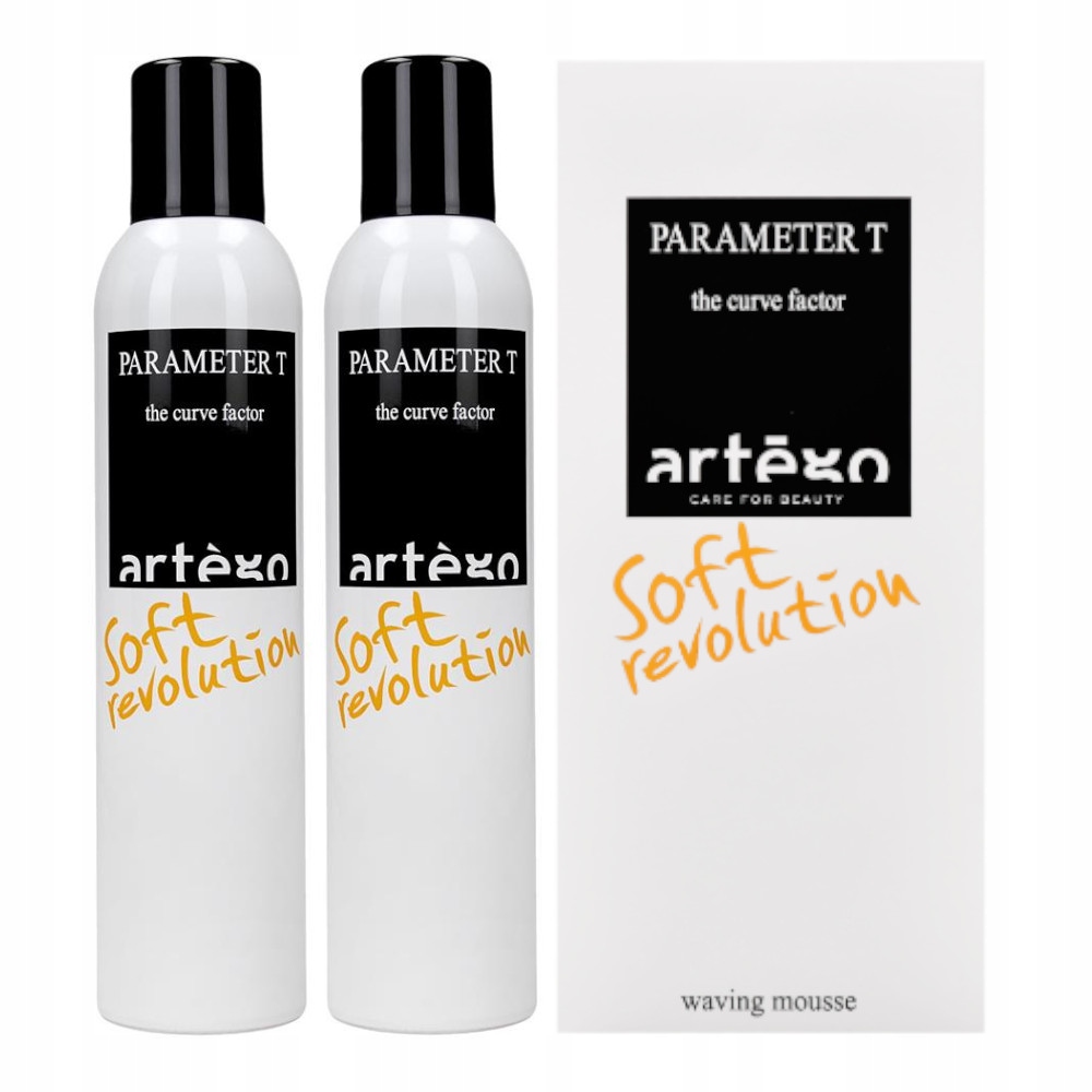 Artego Parameter T Soft Revolution Ondulační pěna 2-pack 2x300 ml