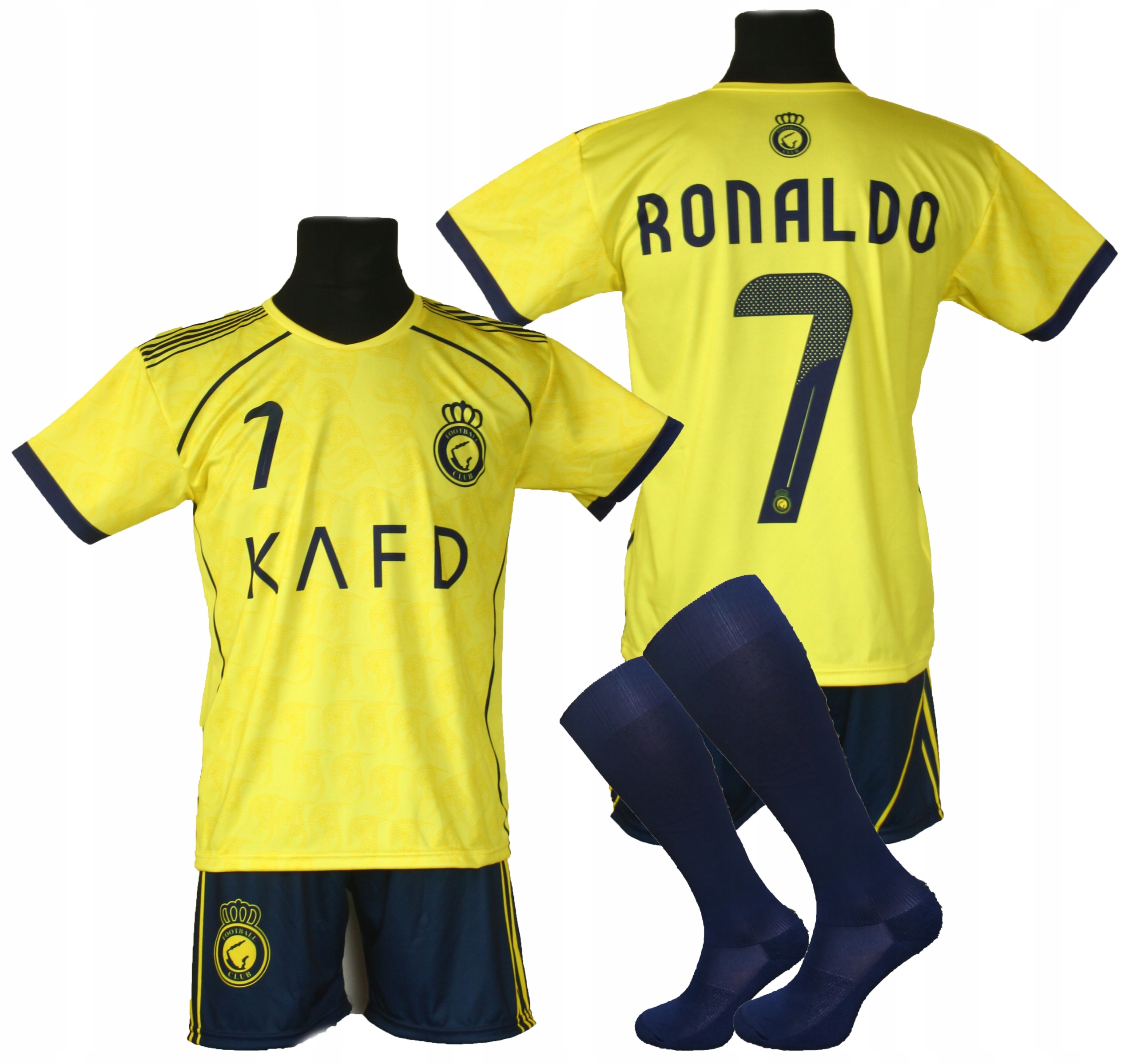 Ronaldo komplet sportowy strój piłkarski Al Nassr Bg 158