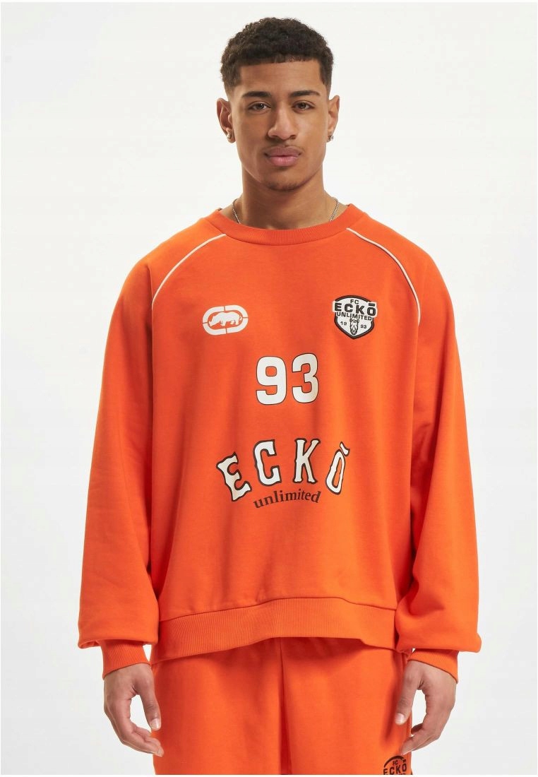 Ecko Unltd. mikina pánská ECKOCN1109 Overload Pullover L červená