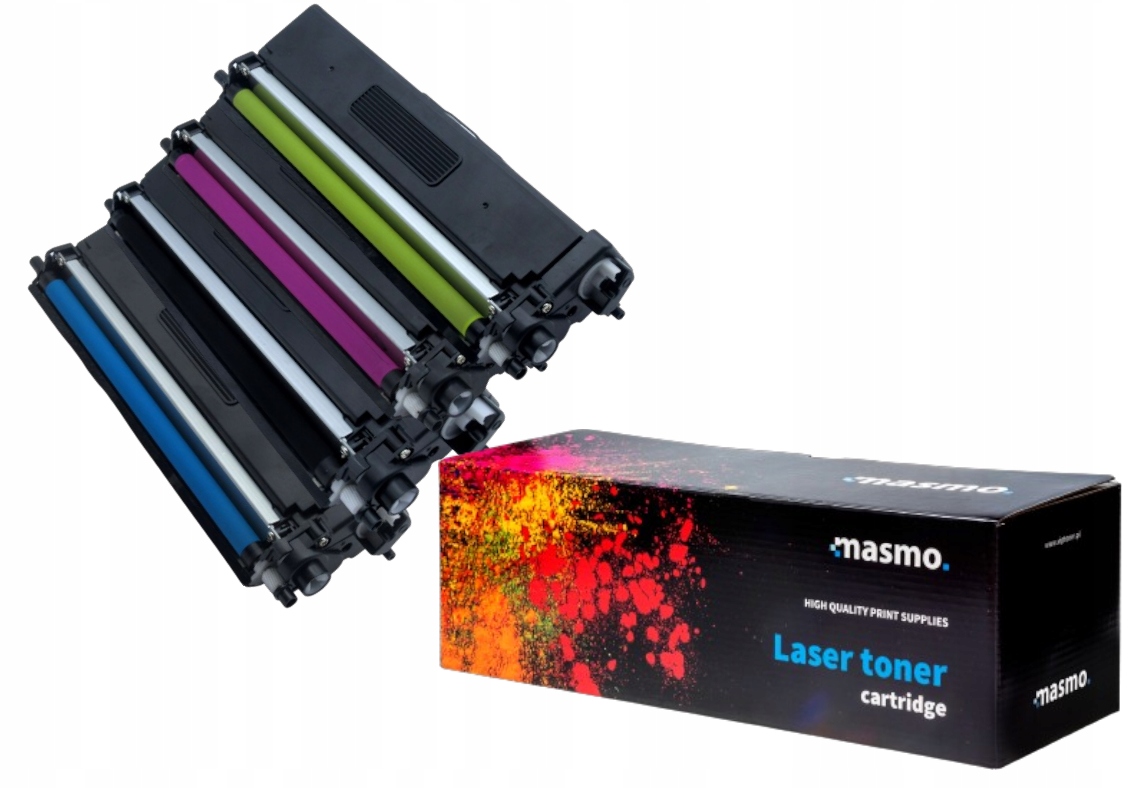 Masmo 4x toner pro Brother TN910 Cmyk HL-L9310CDW L9310CDWT MFC-L9570