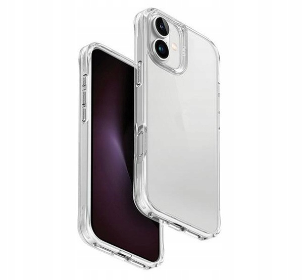 Uniq Lifepro Extreme Silikonowe Etui do Apple iPhone 16, Przezroczyste